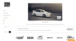 Desktop Screenshot of hkc-speed.com